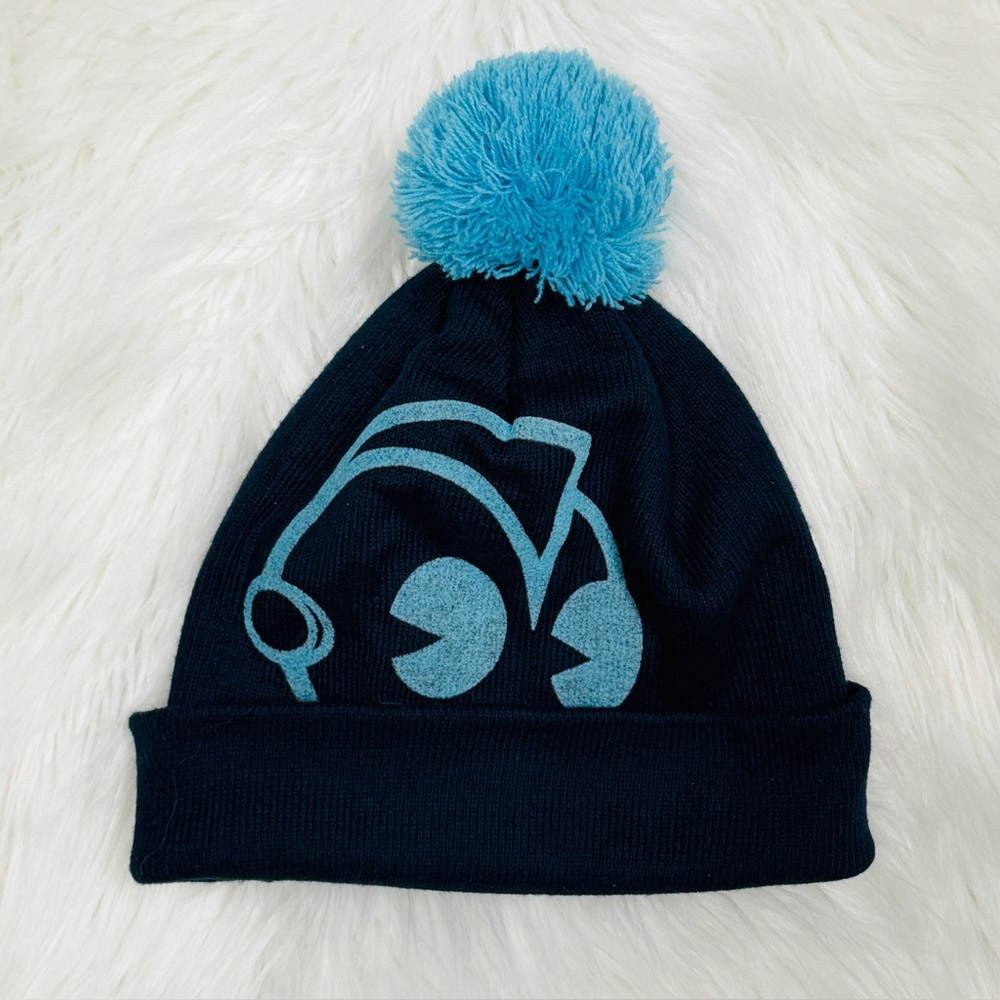 KIDROBOT x New Era Beanie - Triston EATON Era - Navy w/ Vibrant Blue Graphics